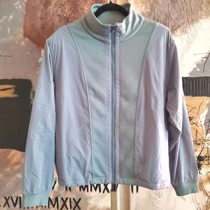 Athleta Evolve Hybrid Fleece Jacket Women’s size SP (petite) Minimalistic Grey